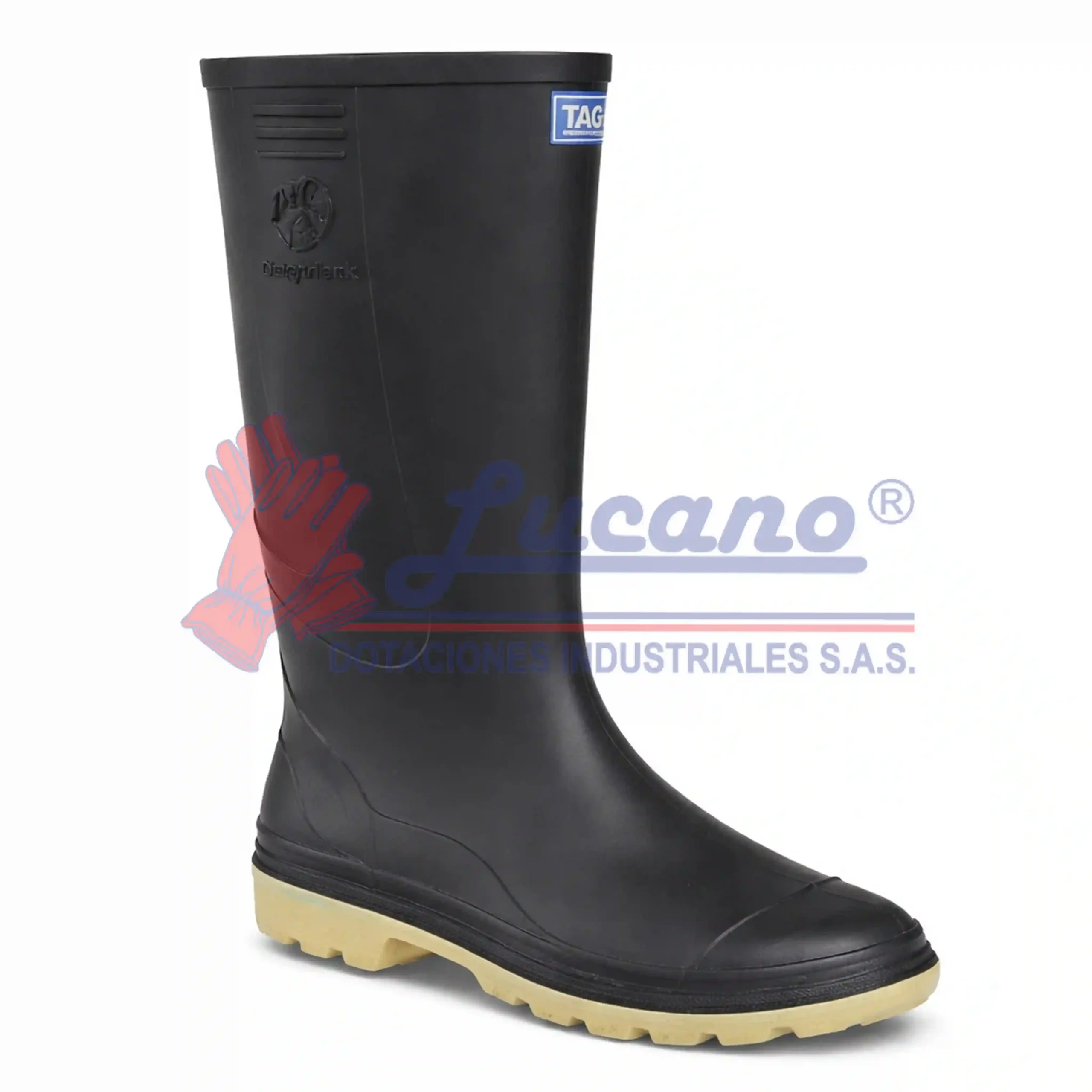 bota pvc sin puntera
