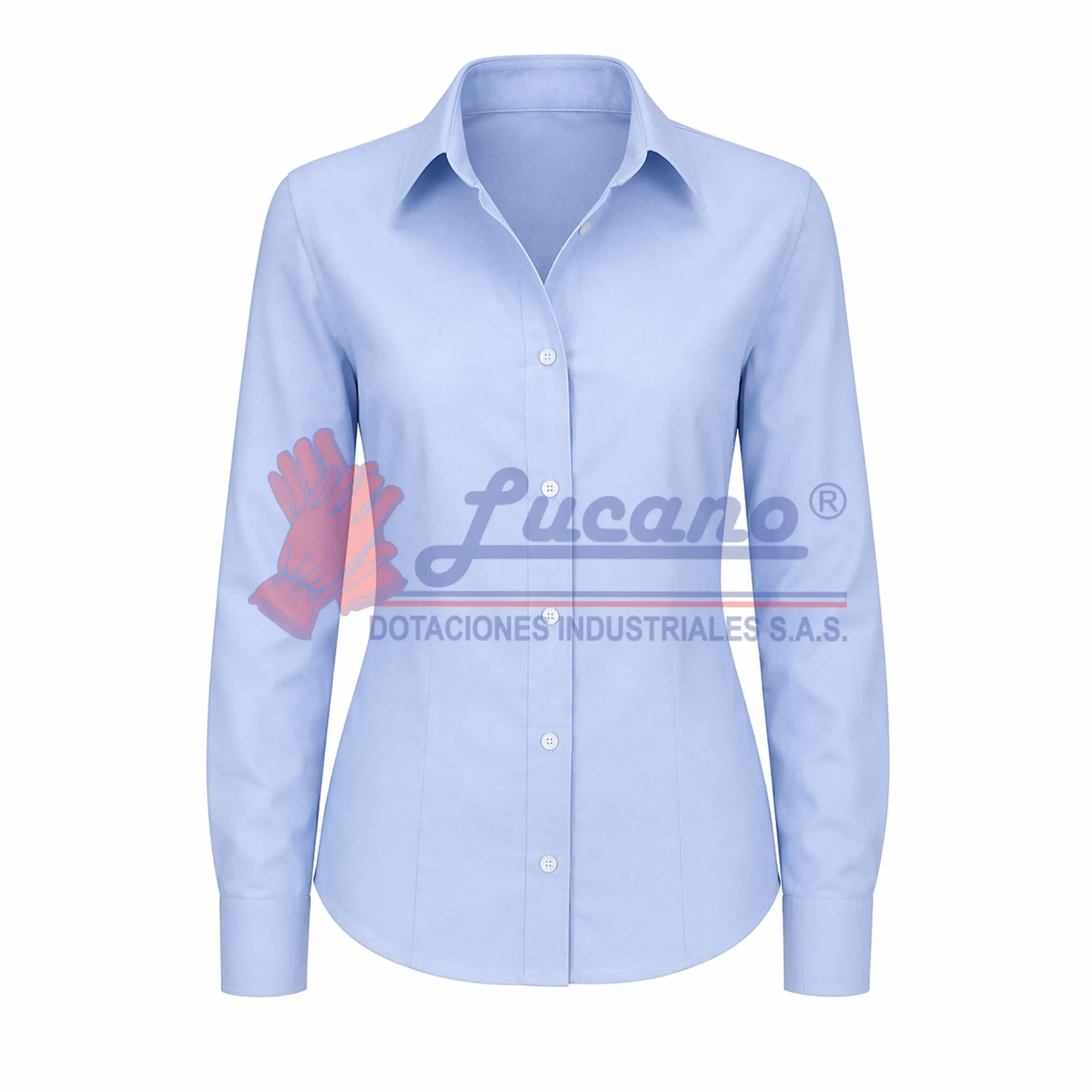 camisa oxford mujer