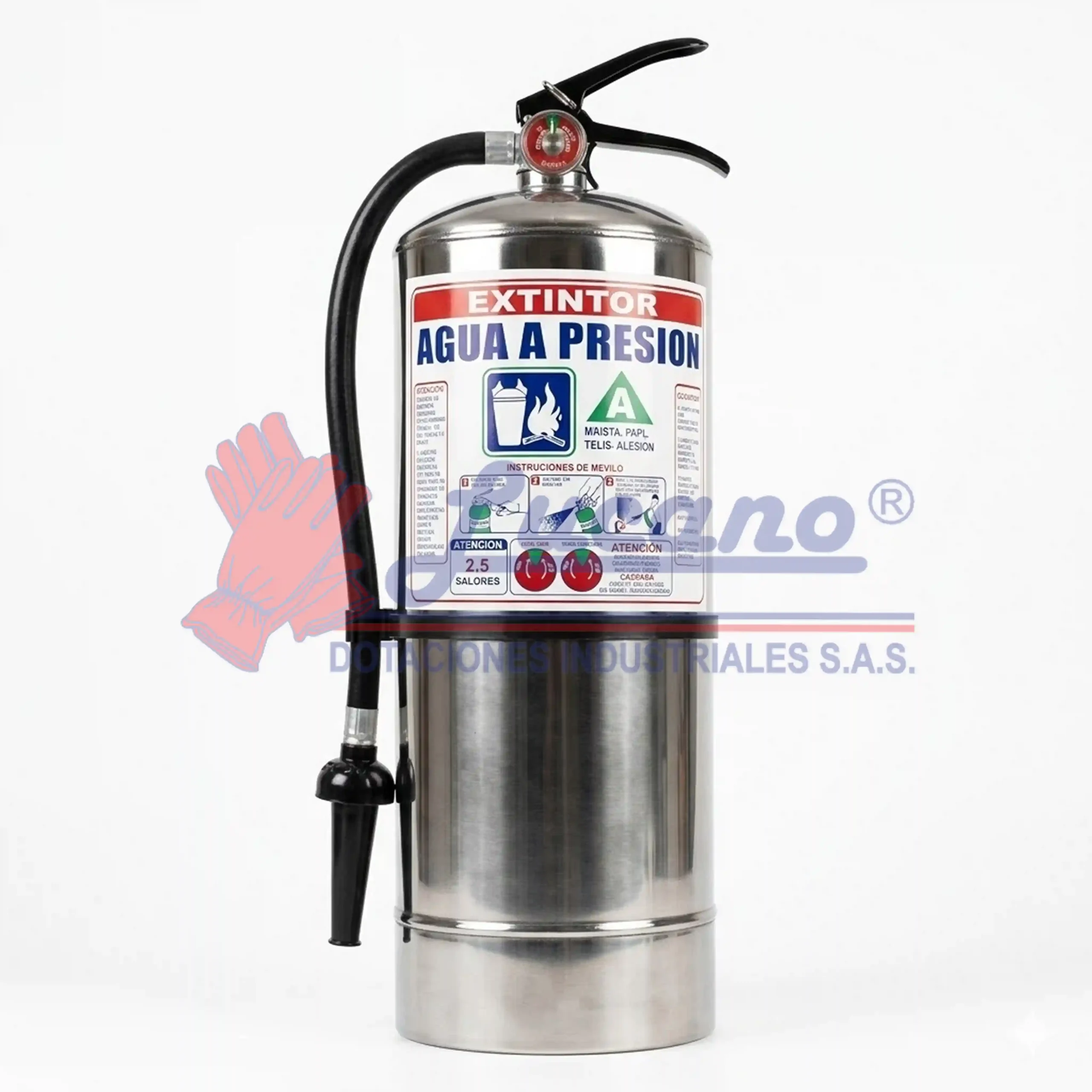 extintor de presion de agua