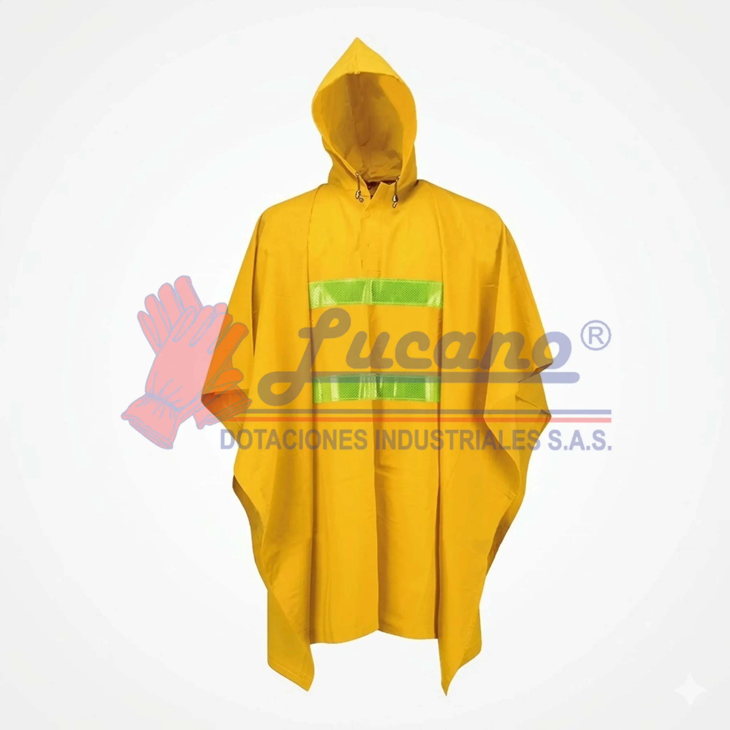 poncho en pvc